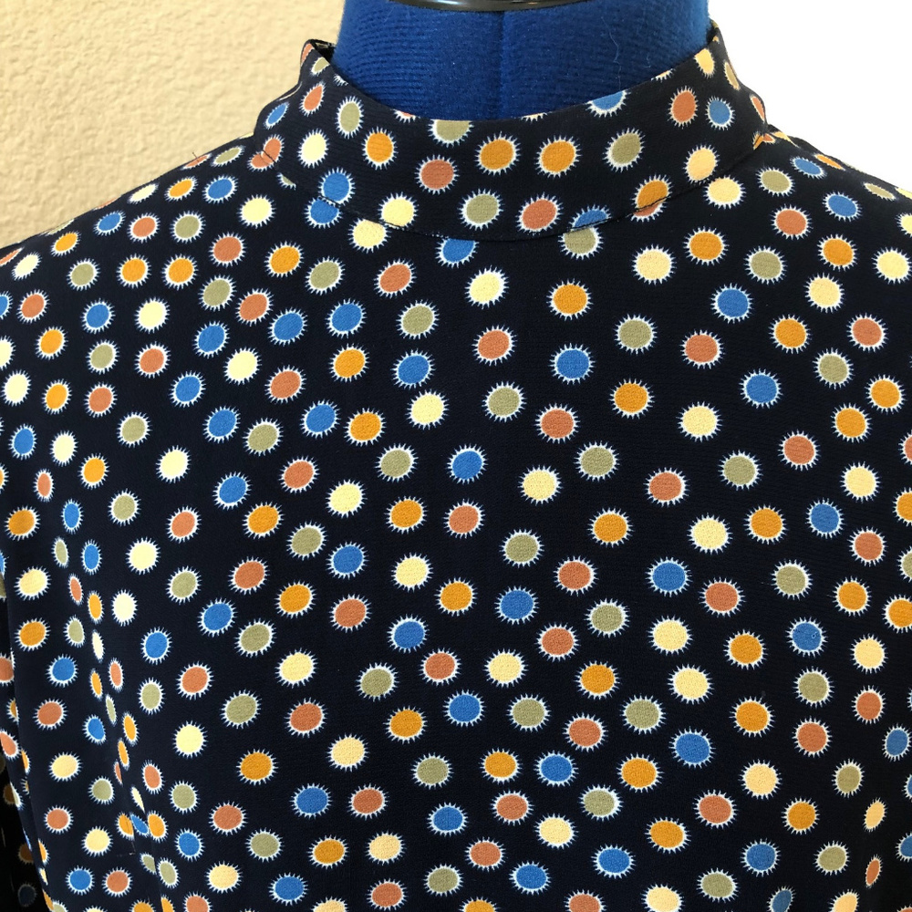 Vintage Blue Blouse -size S